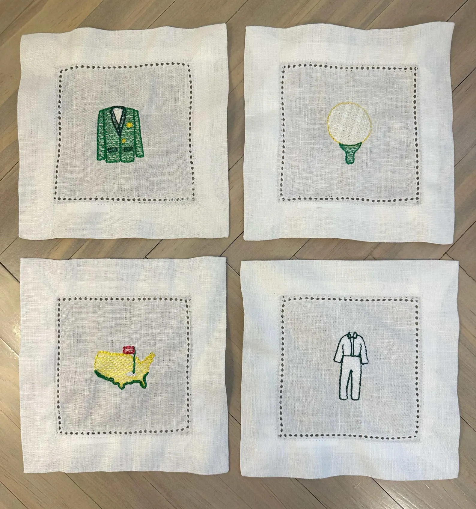 Set of Masters Golf Cocktail Napkins | Etsy (US)