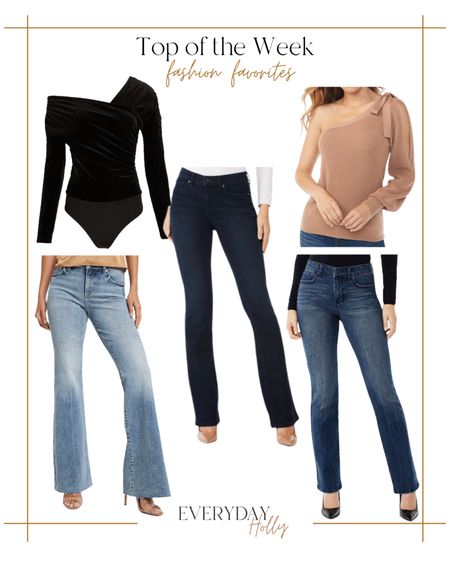 Weekly Top Selling Fashions | Express & Walmart Style 

Express | Walmart | Womens fashion | jeans | flare jeans | sweaters | body suits | Womens style 

#LTKunder100 #LTKsalealert #LTKstyletip