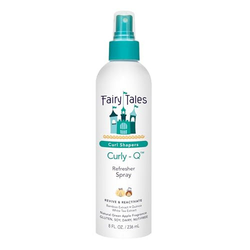 Fairy Tales Curly-Q Curl Refresher for Kids - Lightweight Spray to Define Curls, Add Bounce and Reduce Frizz - 8oz | Amazon (US)