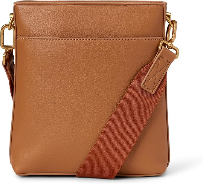 Amazon Essentials AE - Accessories Women's Faux Leather Slim Crossbody Bag | Amazon (US)