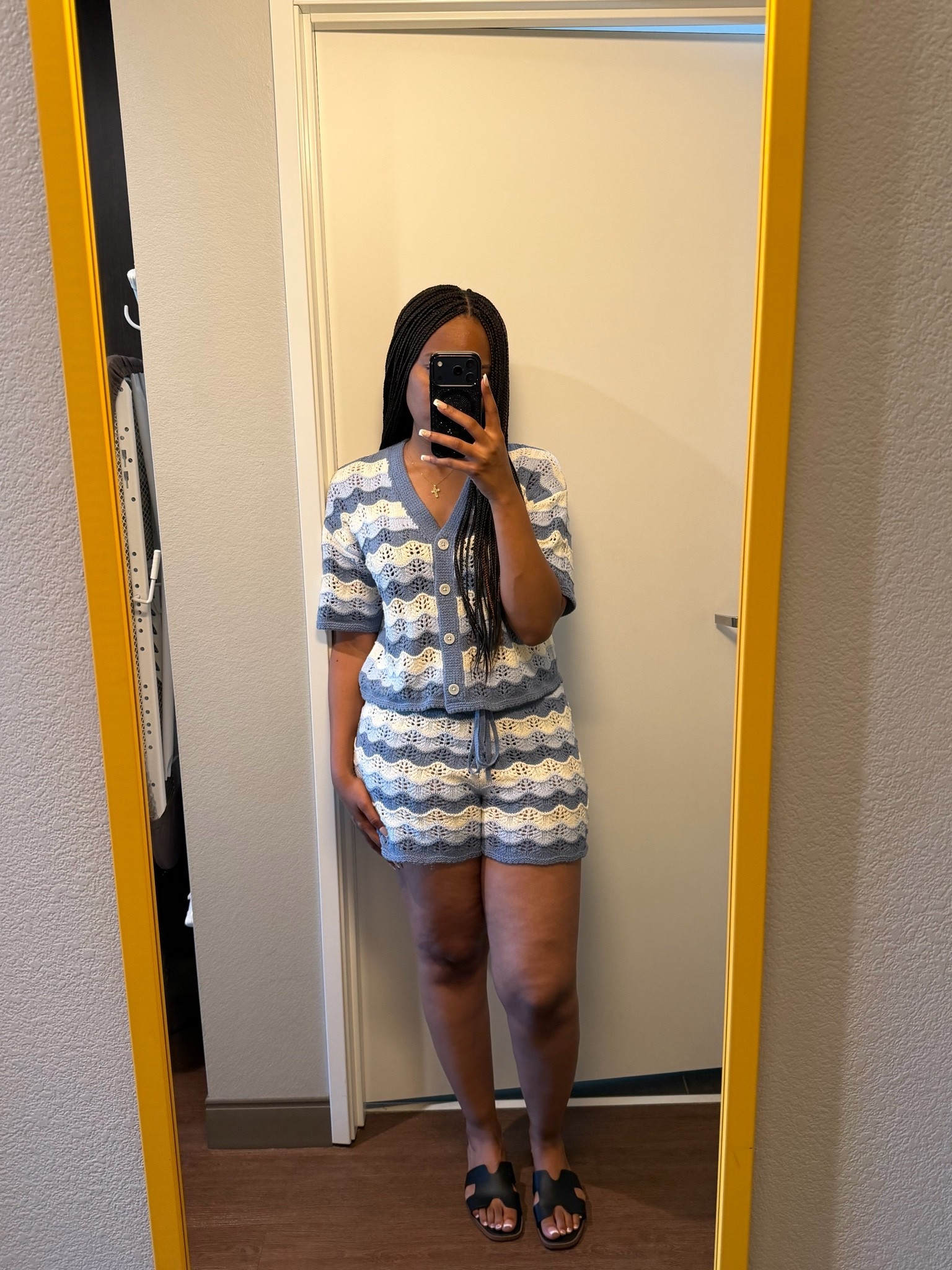 Cute, Casual & Comfy💙🤍

This entire look can be found at @Target

The top is an XS, bottoms are a medium and the sandals are a size 9😘

#LTKgrwm #LTKootd #LTKdayinmylife