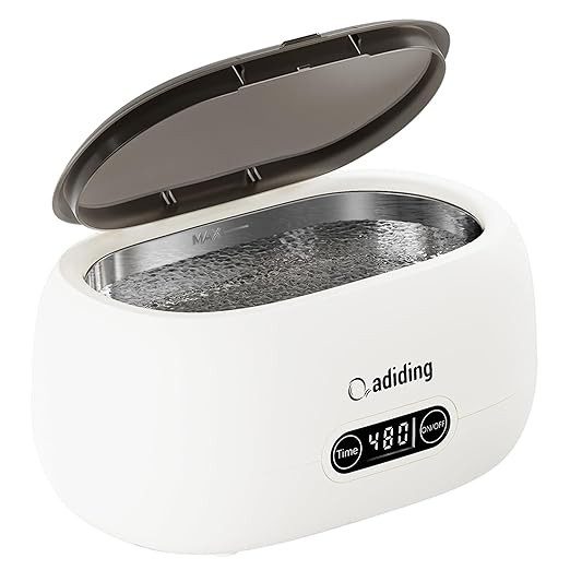 Ultrasonic Jewelry Cleaner, 650mL Professional Ultrasonic Cleaner with 5 Digital Timer, Degas Mod... | Amazon (US)
