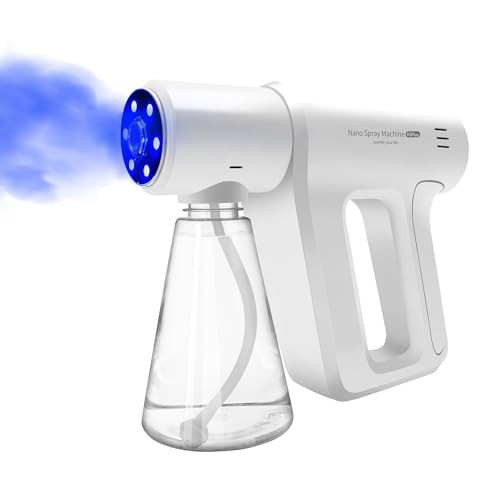 Atomizer Sprayer，Rechargeable ULV Nano Sprayer with Blue Light,Electrostatic ULV Atomizer Spray... | Amazon (US)