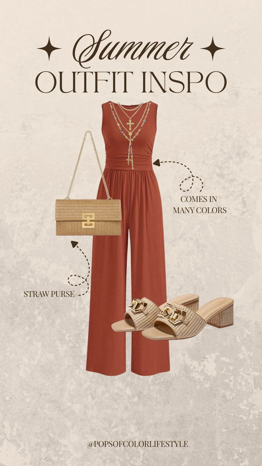 How to elevate a jumpsuit for summer

#LTKSeasonal #LTKTravel