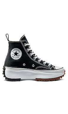 Converse Run Star Hike Lugged Hi in Black, White, & Gum from Revolve.com | Revolve Clothing (Global)