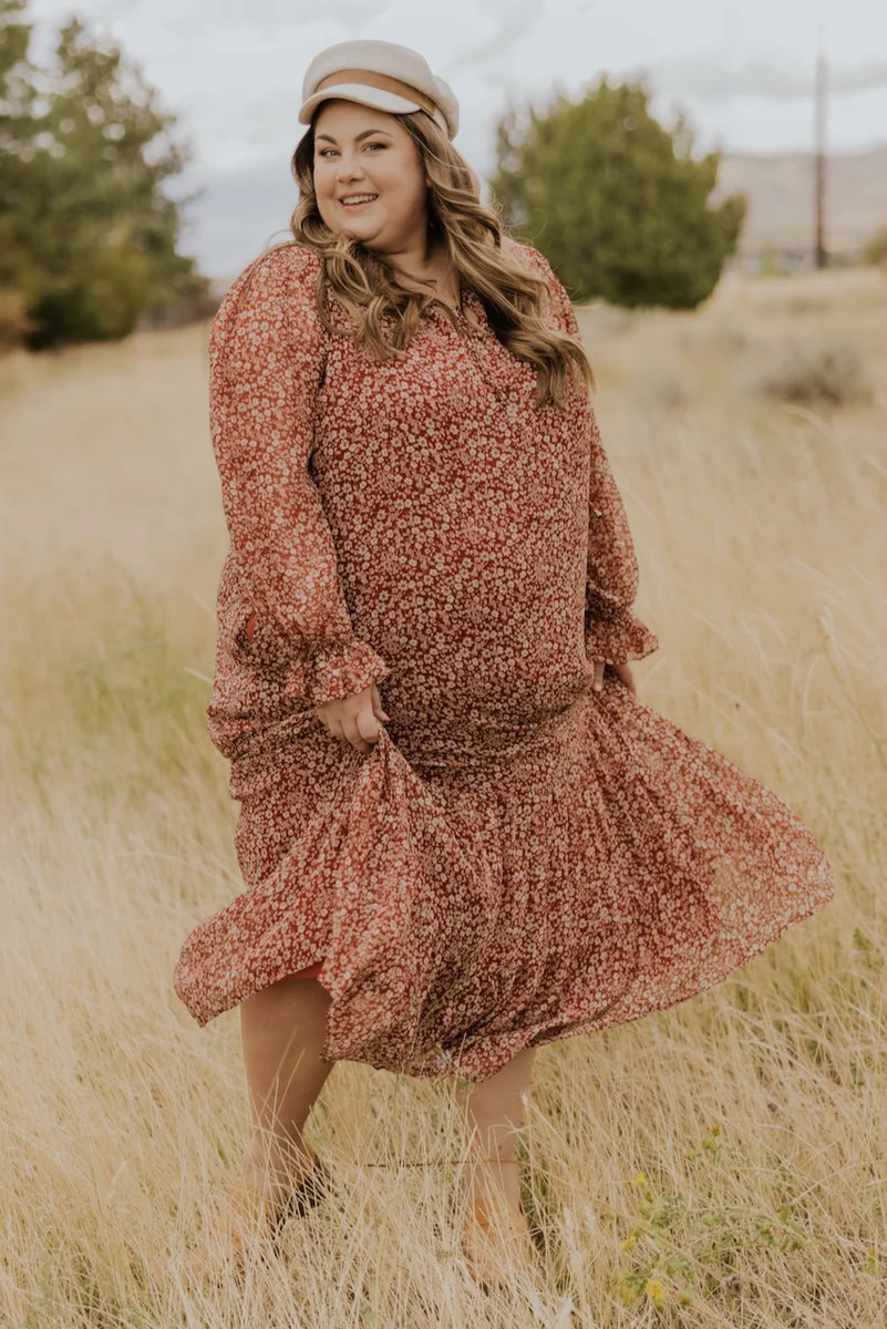 The Nellie Floral Maxi Dress | Roolee