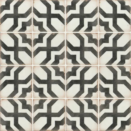 Casablanca 5" x 5" Ceramic Patterned Floor Use Tile | Wayfair Professional