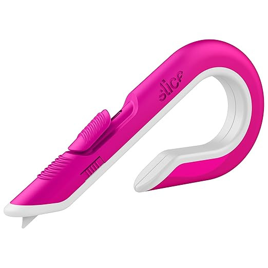 Slice Box Cutter, Heavy Duty Utility Knife, Safe Ceramic Blade Lasting 11x Longer than Metal, Pin... | Amazon (US)