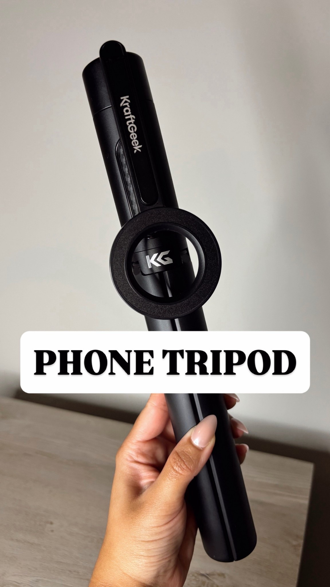 The phone tripod that I use to film all of my content! It’s so sleek and fits in my bag. It also comes in white.

#LTKHome #LTKFamily