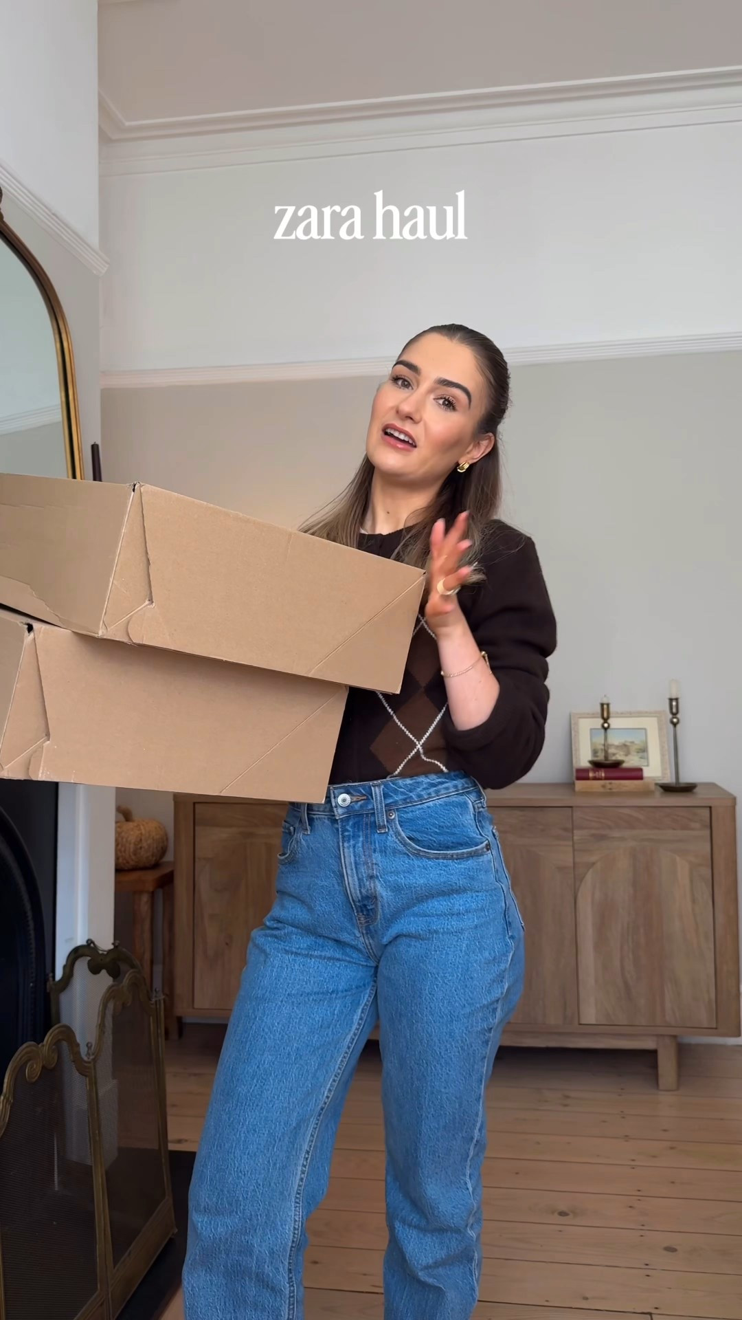 A very successful Zara haul!!! 

Wearing size XS in everything except the puffer coat (size small in that one) 🤎