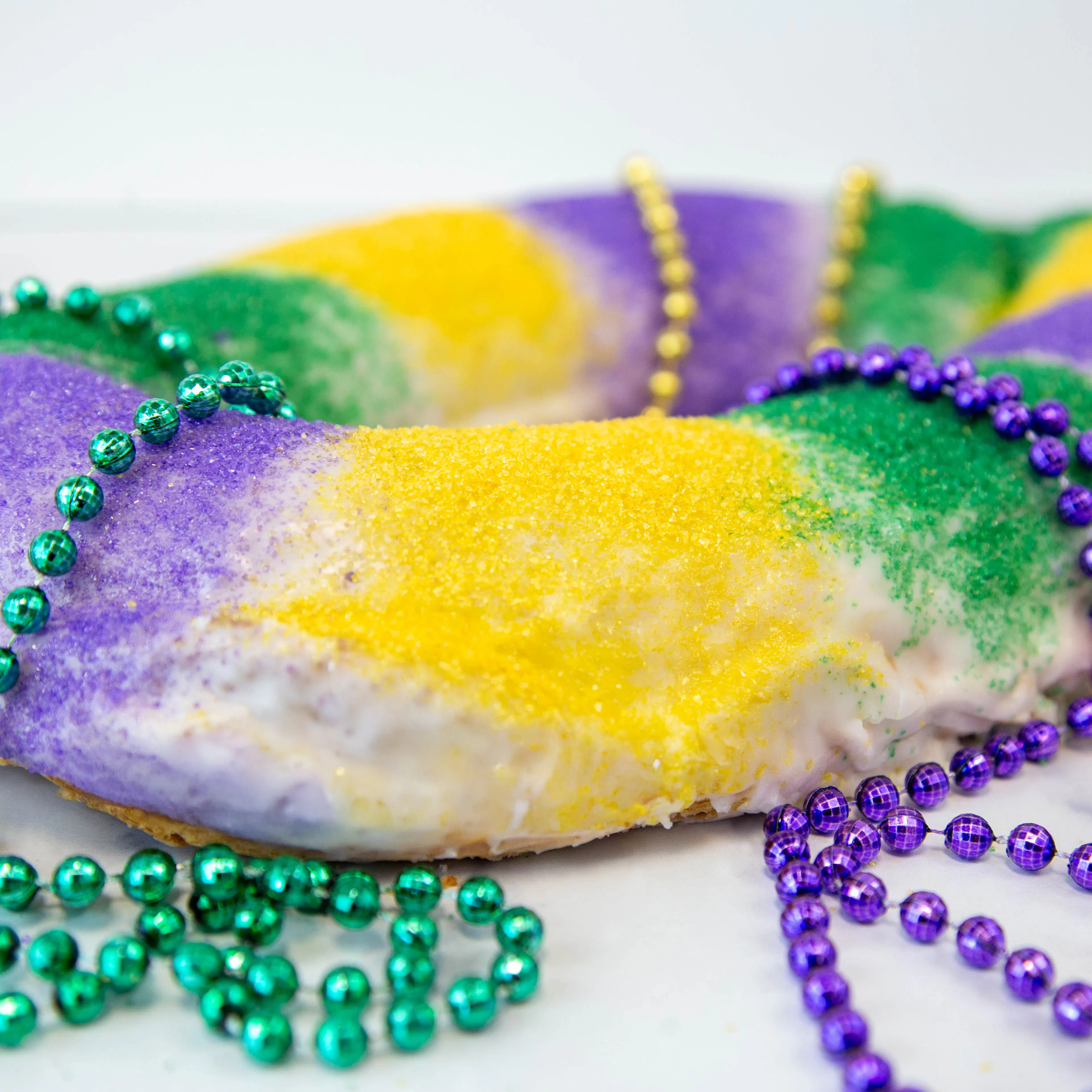 King Cake by Edgar's Bakery | Goldbelly | Goldbelly