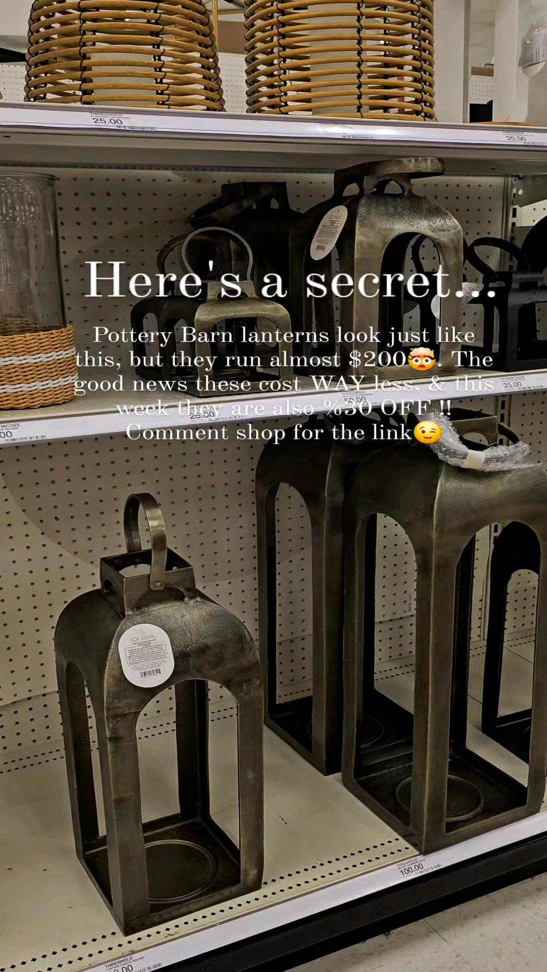 Outdoor cast iron lantern looks for less! 💥Note: to check if the sale price is still ongoing you must click the thumbnails below to get the sale price. The prices shown below are normal prices not the sale price! Outdoor living, patio decor, porch decor, porch, patio, target home, outdoor decor, circle week sale, outdoor lanterns, cast iron lanterns, pottery Barn Dupe, designer inspired, designer looks for less 

#LTKHome #LTKWatchNow #LTKSaleAlert