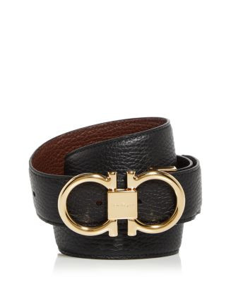 Men's Double Gancini Reversible Leather Belt | Bloomingdale's (US)