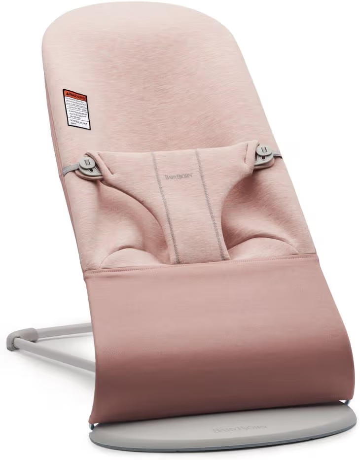 BabyBjörn Bouncer Bliss, 3D Jersey, Dusty Pink | Amazon (US)