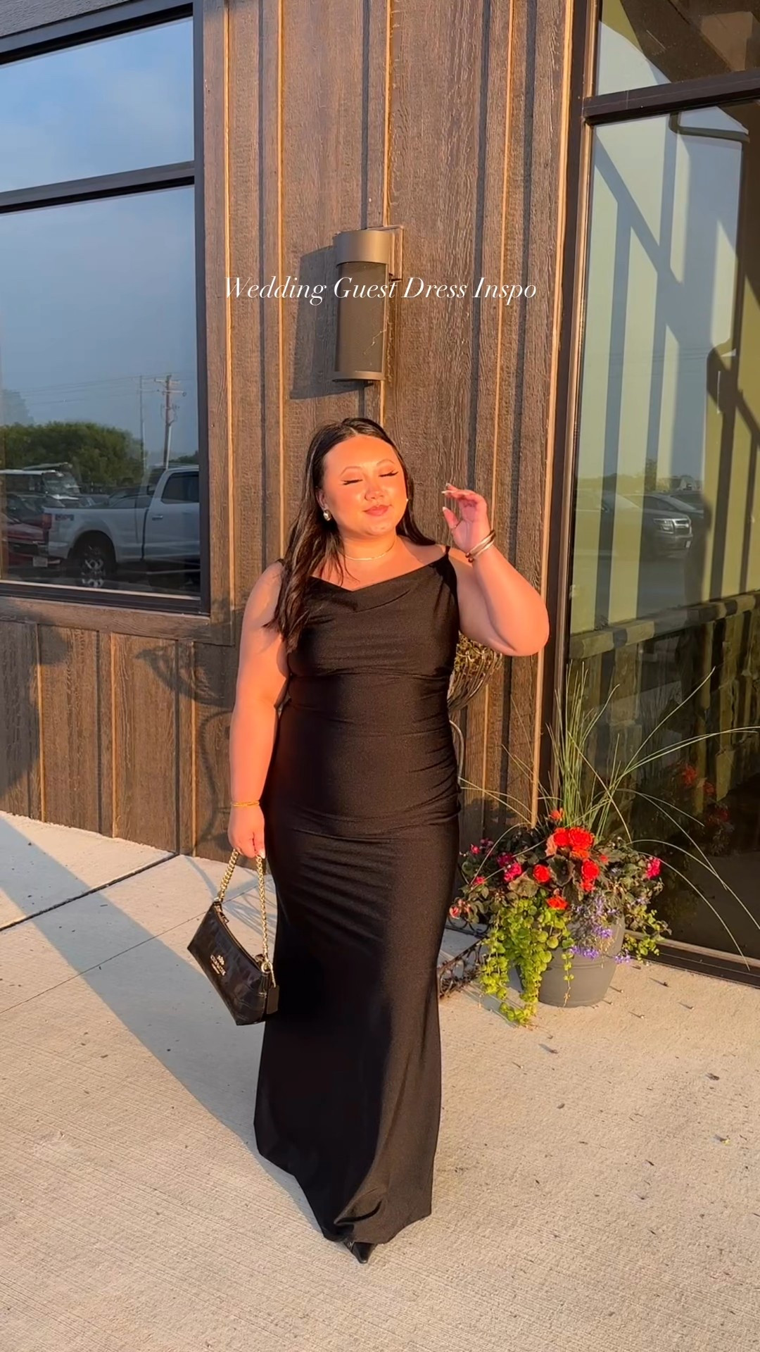 Summer Wedding guest dress 🖤 

#LTKFindsUnder50 #LTKStyleTip #LTKMidsize