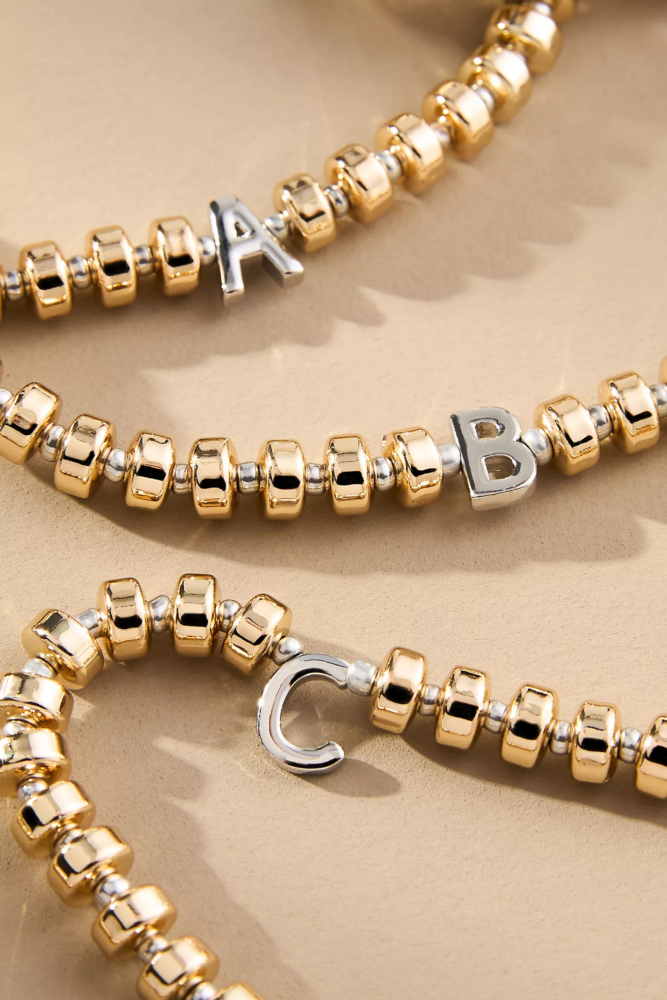 Beaded Monogram Necklace | Anthropologie (US)