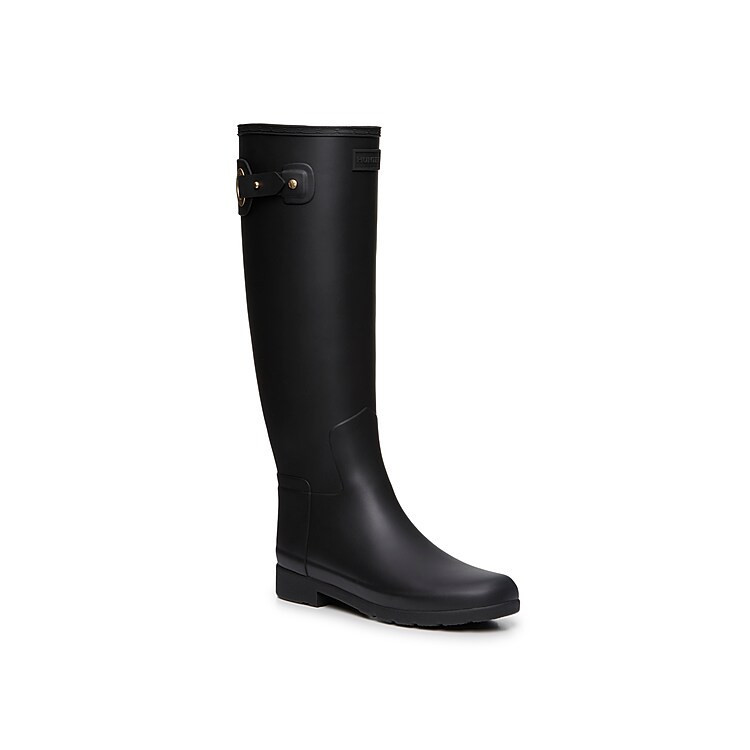 HUNTER Original Tall Rain Boot | Women's | Black | Size 9 | Boots | DSW