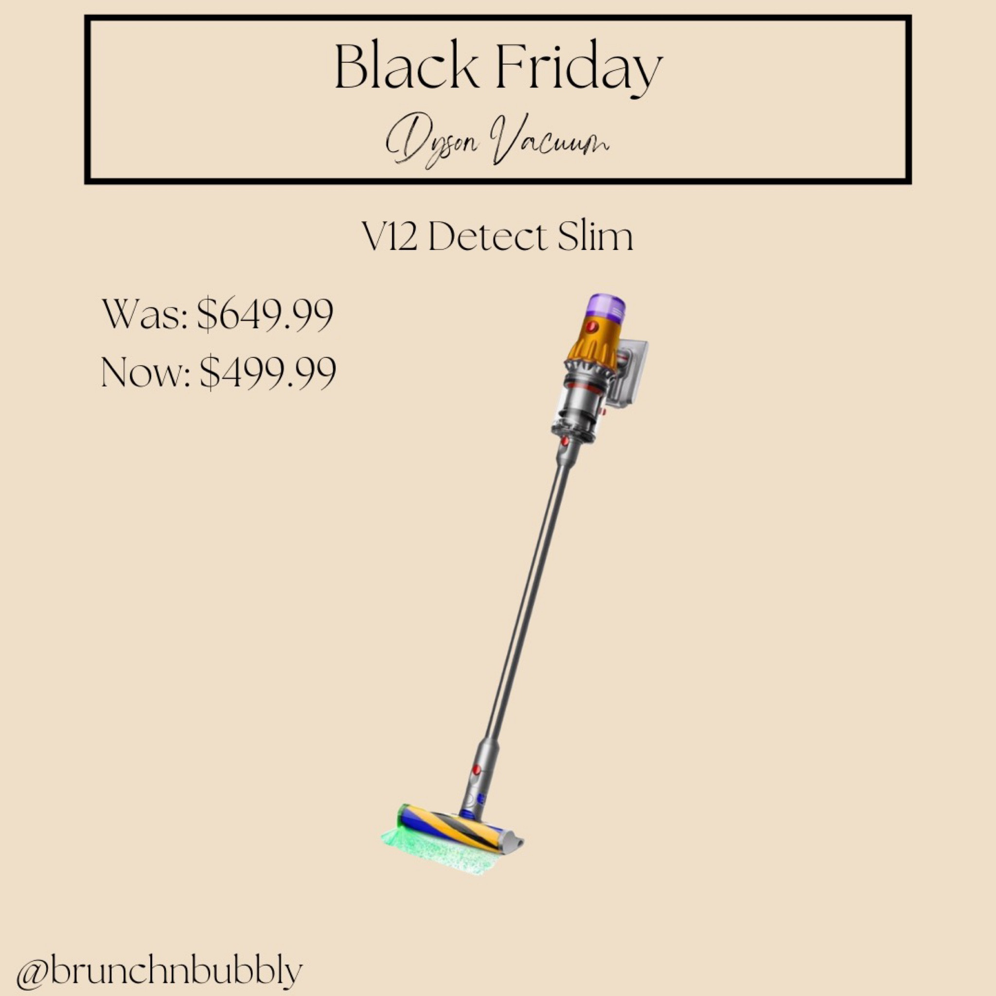 Dyson vacuum’s on sale for Black Friday! 

#LTKCyberweek #LTKGiftGuide #LTKHoliday