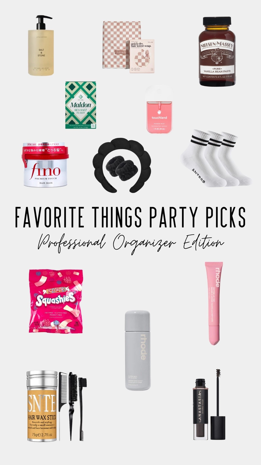 We did a favorite things gift exchange, and these are the items everyone gave! Tried, tested, and loved by professional organizers. Great gift ideas for yourself or a friend! 🎁 #favoritethings

#LTKBeauty #LTKHome