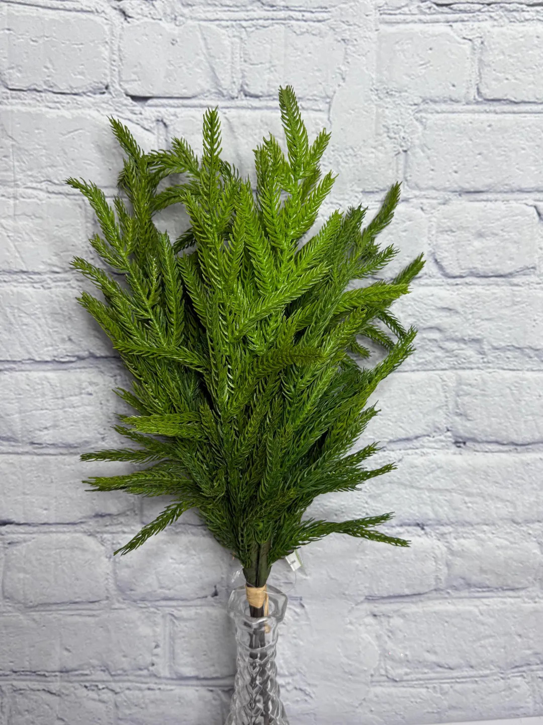 Real Touch Norfolk Pine Bundle 17" – Set of 4 Picks | Christmas Greenery | Rustic Holiday Decor... | Etsy (US)