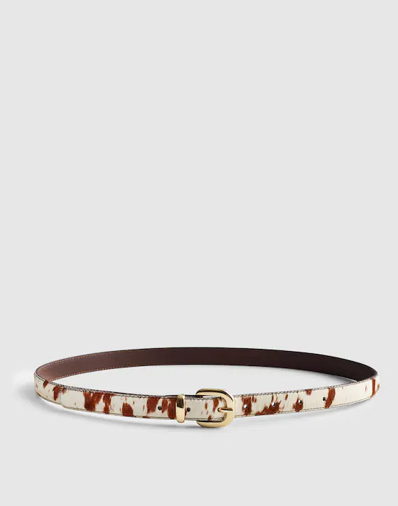 Cowhide Leather Western Belt | Madewell