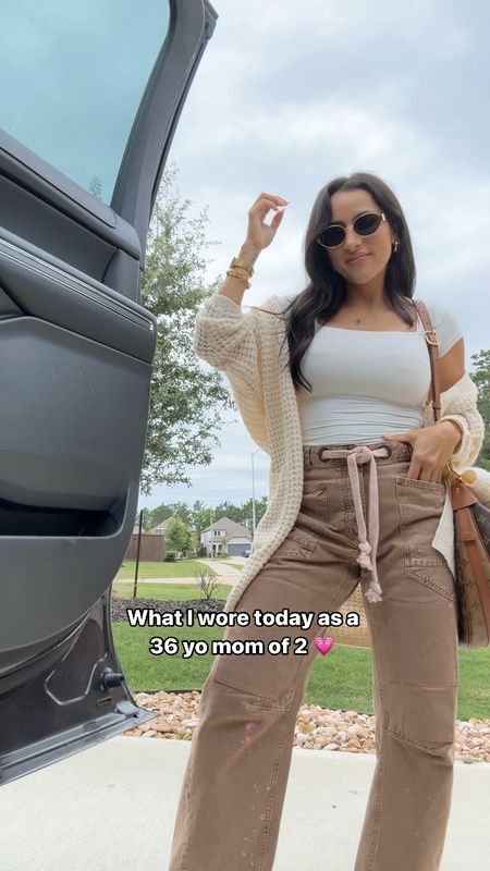 What I wore today! Too small, cardigan small, jeans size 25 

Petite style, free people, casual outfit, petite style, summer fashion 

#LTKstyletip #LTKVideo