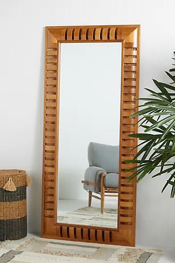 Jacobi Beveled Floor Mirror | Anthropologie (US)