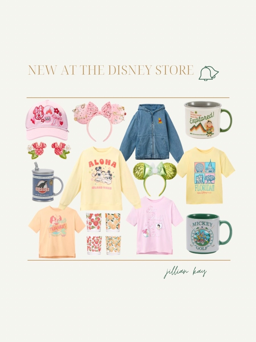 New at the Disney Store ✨

Apparel, accessories and kitchenware for spring! 

Ig: @jkyinthesky

#disney #disneystore #disneystyle #disneymerch #disneymerchandise #disneyhome #disneycreator #disneyshopping #disneylifestyle 

#LTKHome #LTKootd #LTKSeasonal