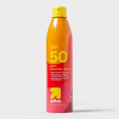 Sport Sunscreen Spray - SPF 50 - 9.1oz - up&up™: Whole Body, Scented | Target