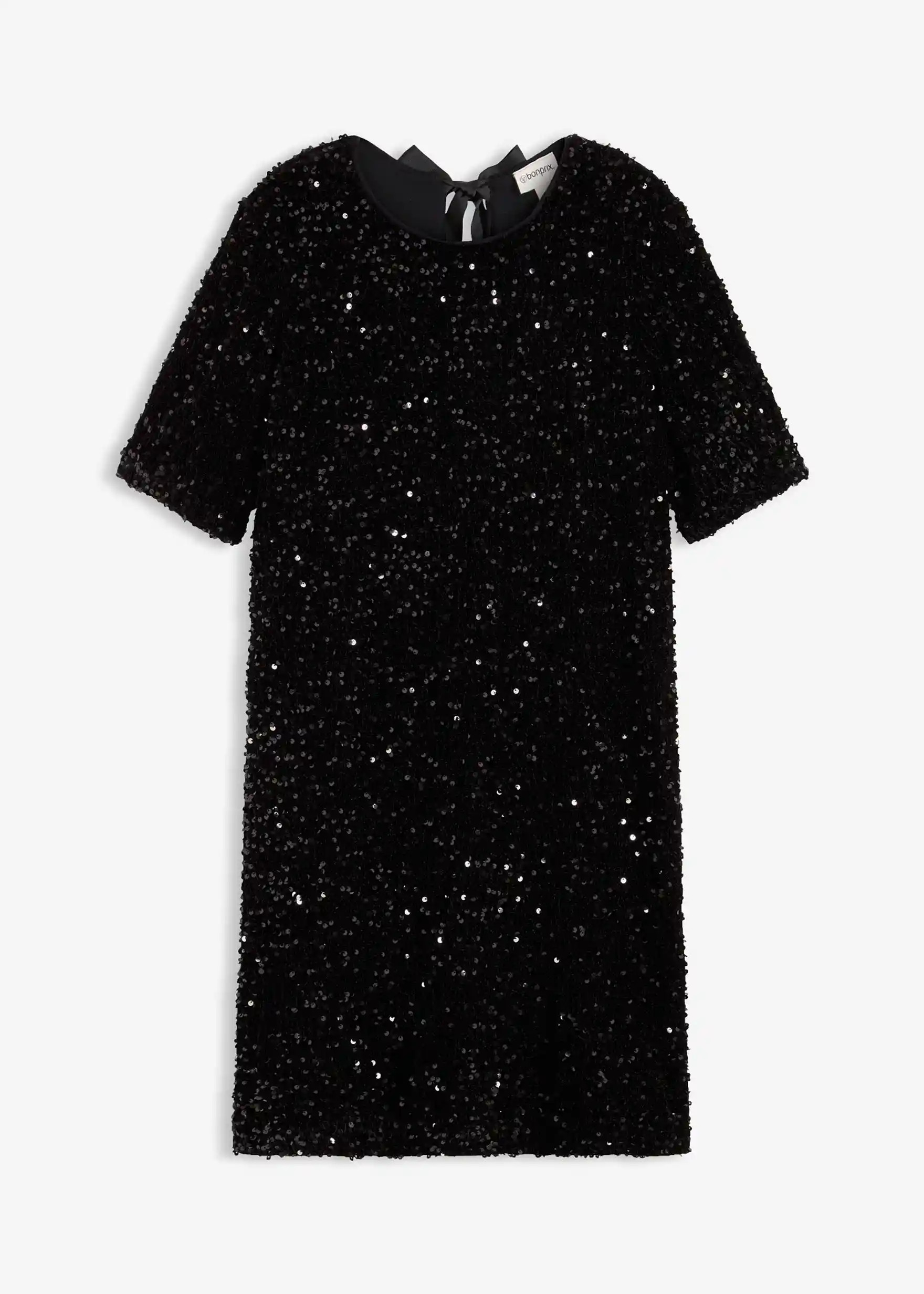 Minikleid mit Pailletten | Bonprix DE