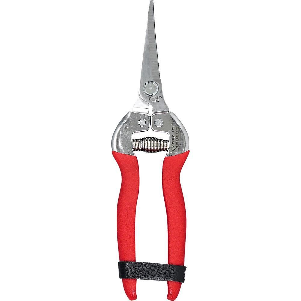 Long Curved Stainless Steel Snip | The Home Depot