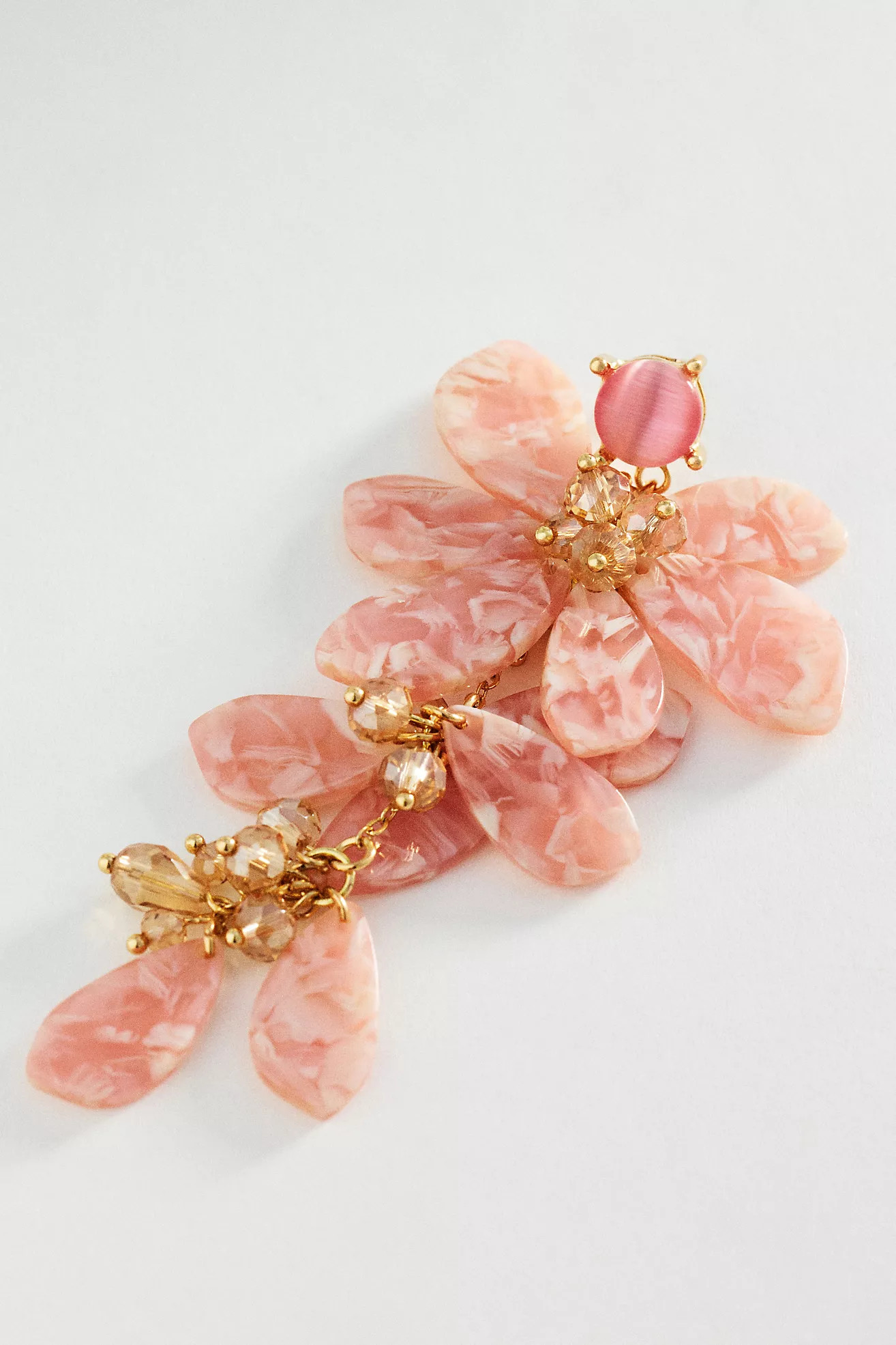 Resin Floral Drop Earrings | Anthropologie (US)