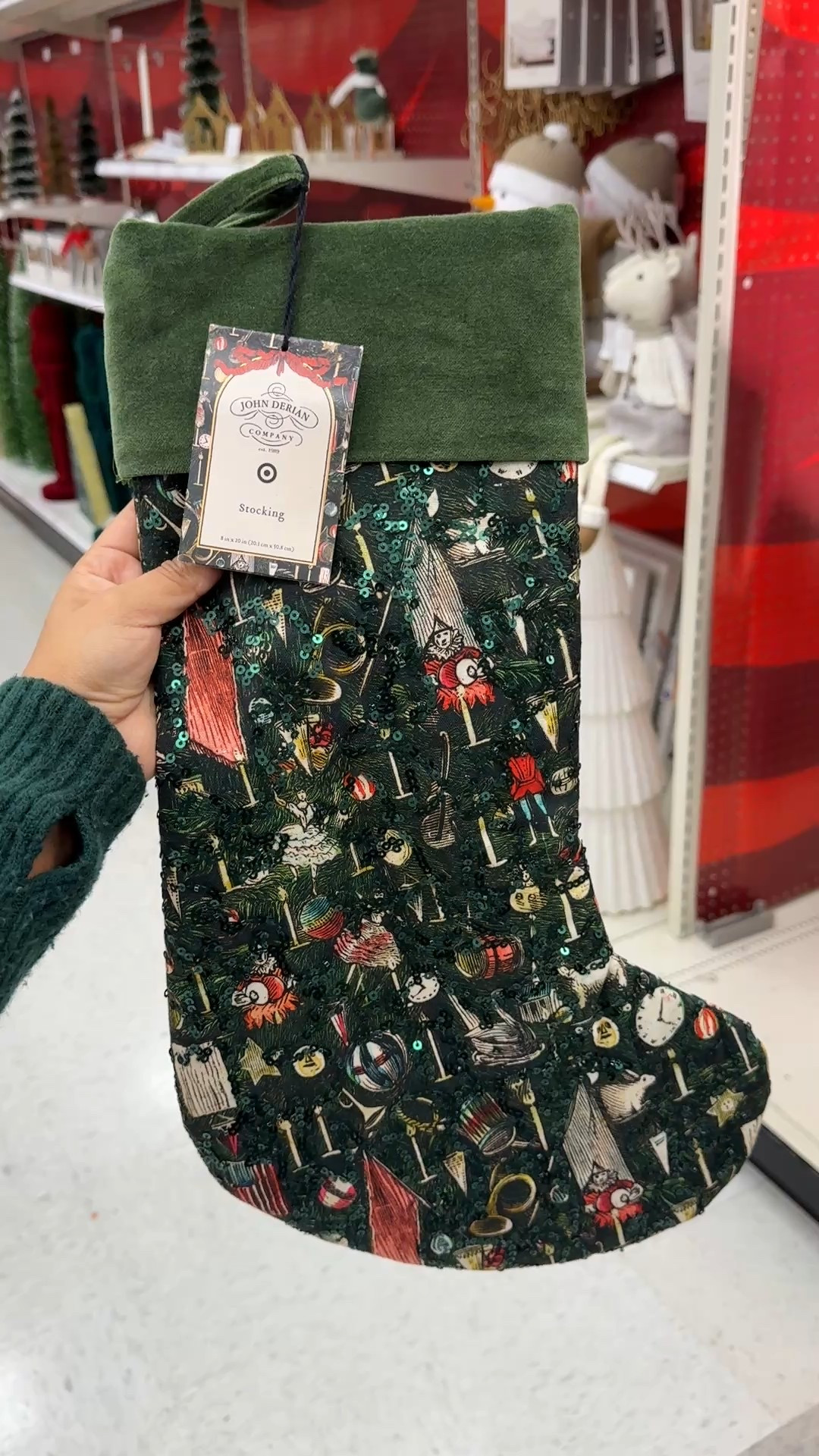 Vintage inspired stocking 🤩

#LTKSeasonal #LTKHoliday #LTKGiftGuide