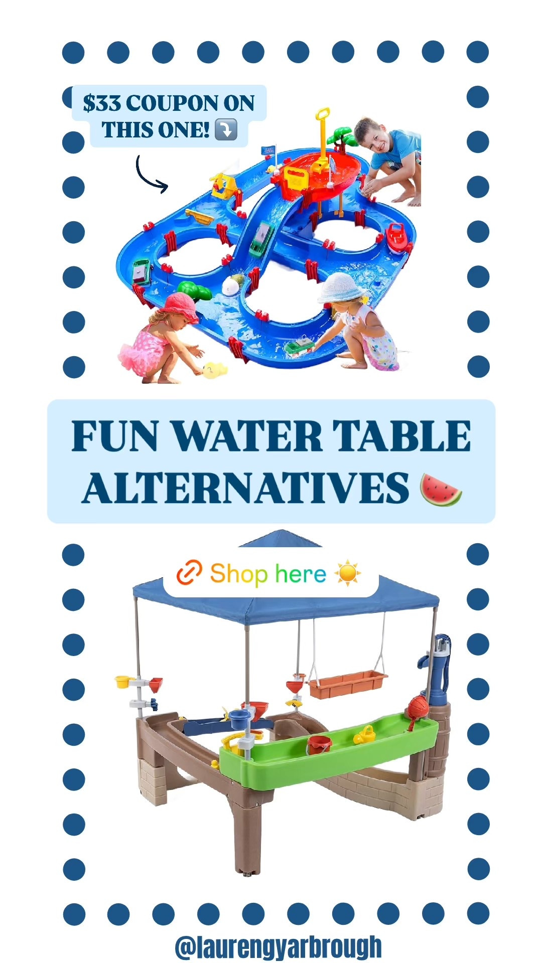 Fun water table alternatives ☀️

#LTKKids #LTKSeasonal #LTKSwim