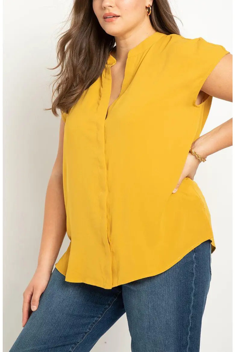 Notch Collar Blouse (Women) | Nordstrom | Nordstrom