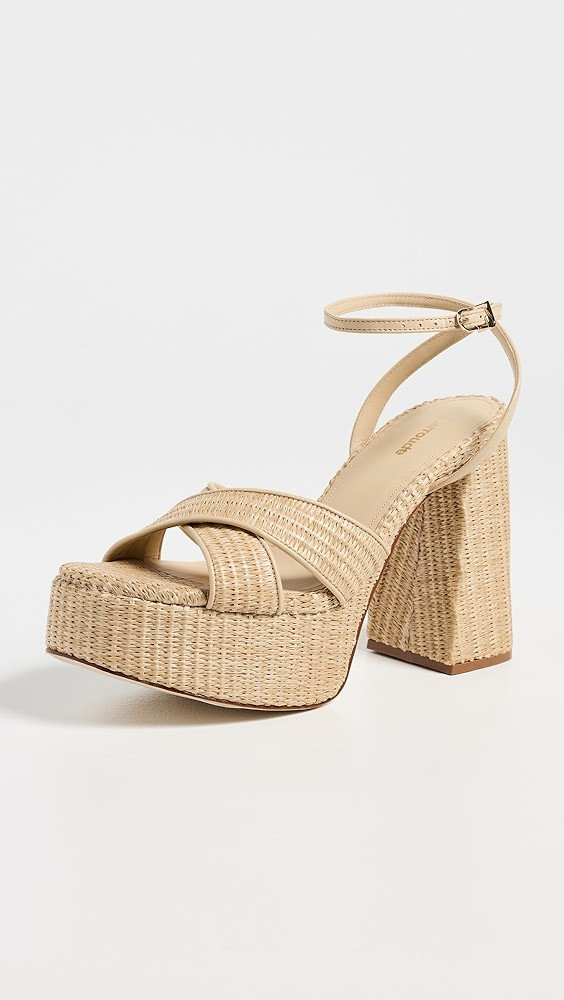 Larroudé Dolly X Platform Sandals | Shopbop | Shopbop