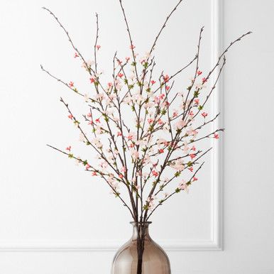 Cherry Blossom Branch - Set Of 3 | Zgallerie | Z Gallerie