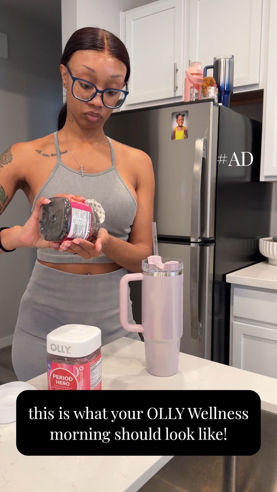 #ad this is how your @ollywellness morning should look with your 💕 
Women’s Multi + Period Hero gummies added into your routine ✨ 

#OLLYPartner #WomensMulti #PeriodHero  
#OLLYWellness #TargetPartner #Target @Target
@shop.ltk #liketkit 
 
*These statements have not been evaluated by the Food and Drug Administration. This product is not intended to diagnose, treat, cure, or prevent any disease. 

#LTKActive #LTKBeauty #LTKFindsUnder50