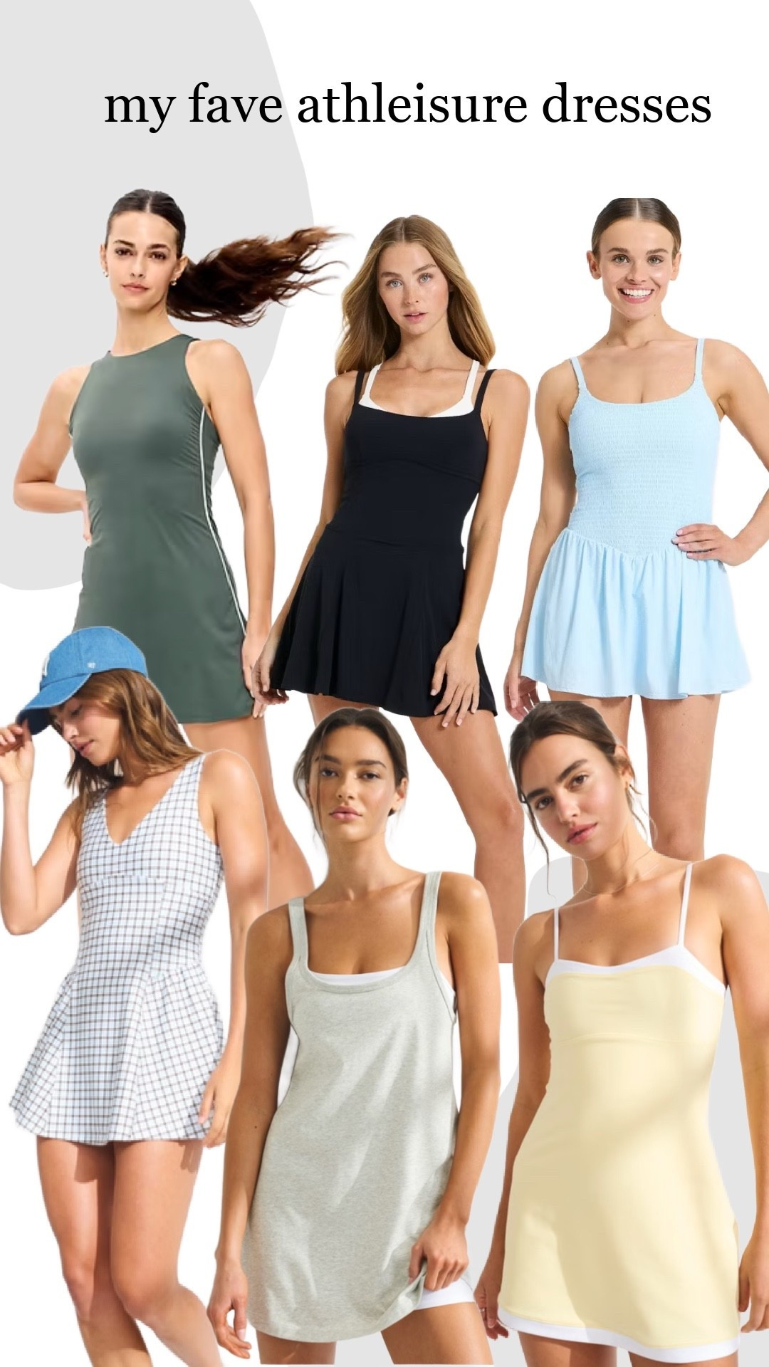 Athleisure dresses with built in shirts

#LTKfitnessgoals #LTKMidsize #LTKActive