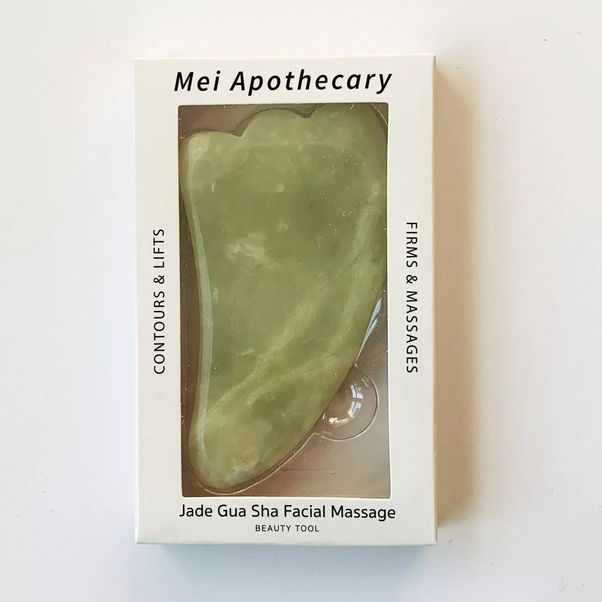 Mei Apothecary Jade Gua Sha Facial Massage Beauty Tool - 1ct | Target