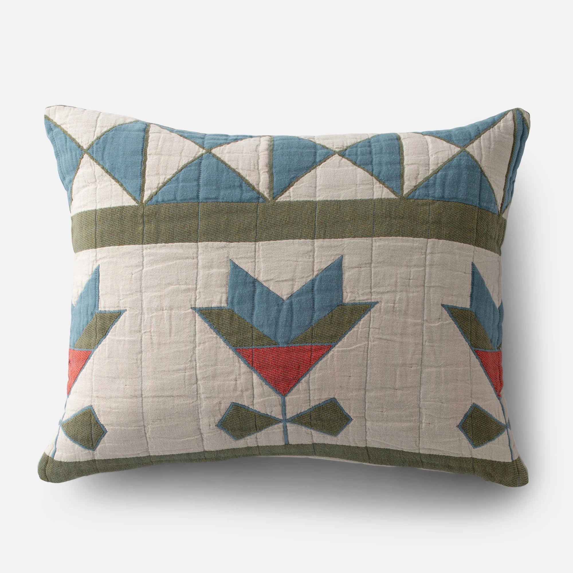 Schoolhouse x Rachel Murray Windmill Cotton Sham | Schoolhouse