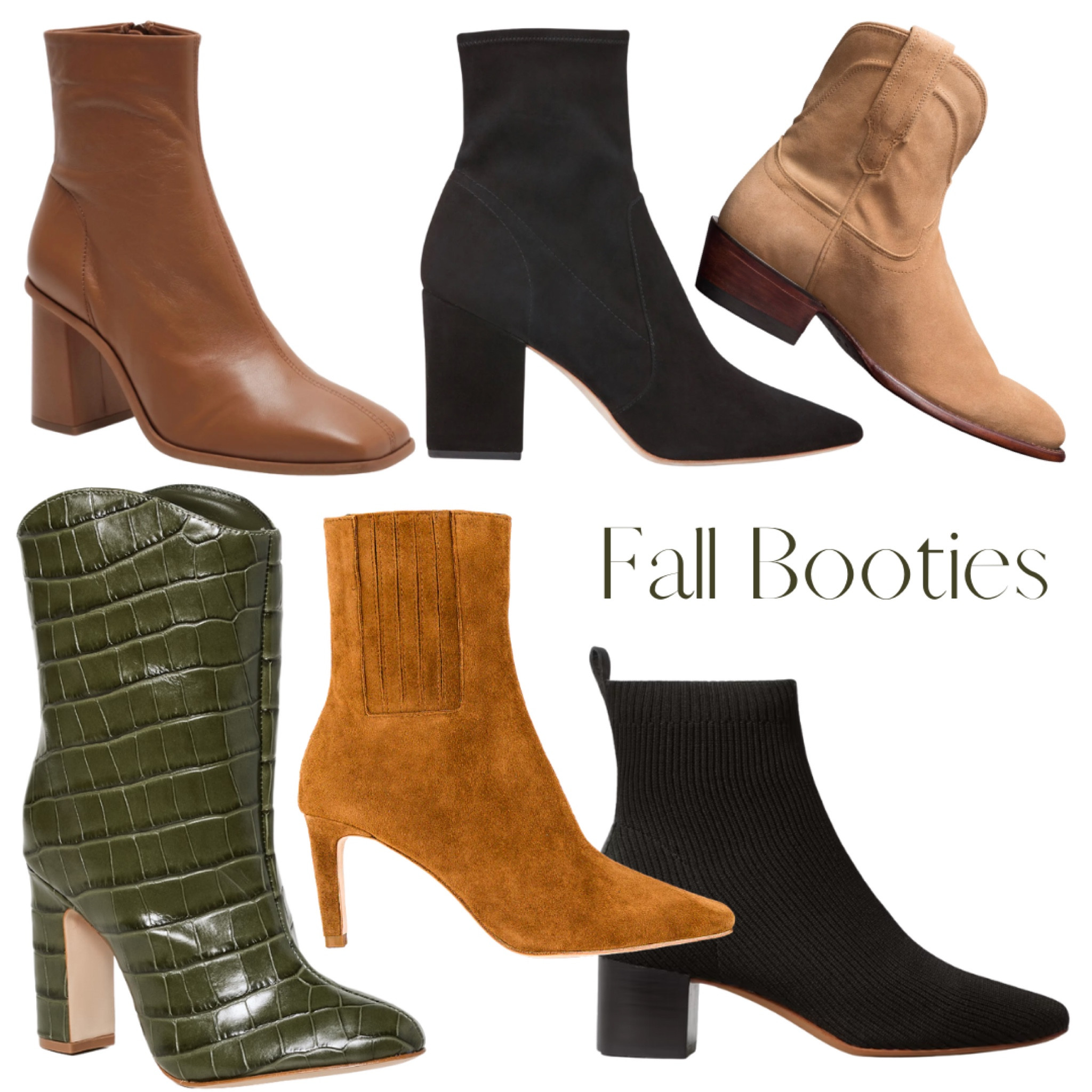Fall booties. Fall boots. Cowboy boots. Black booties. Faux snakeskin booties. Shopbop. Revolve. Shoe crush. Tan booties. Fall footwear. Shoe crush. Fall outfits. 

#LTKSeasonal #LTKshoecrush #LTKstyletip