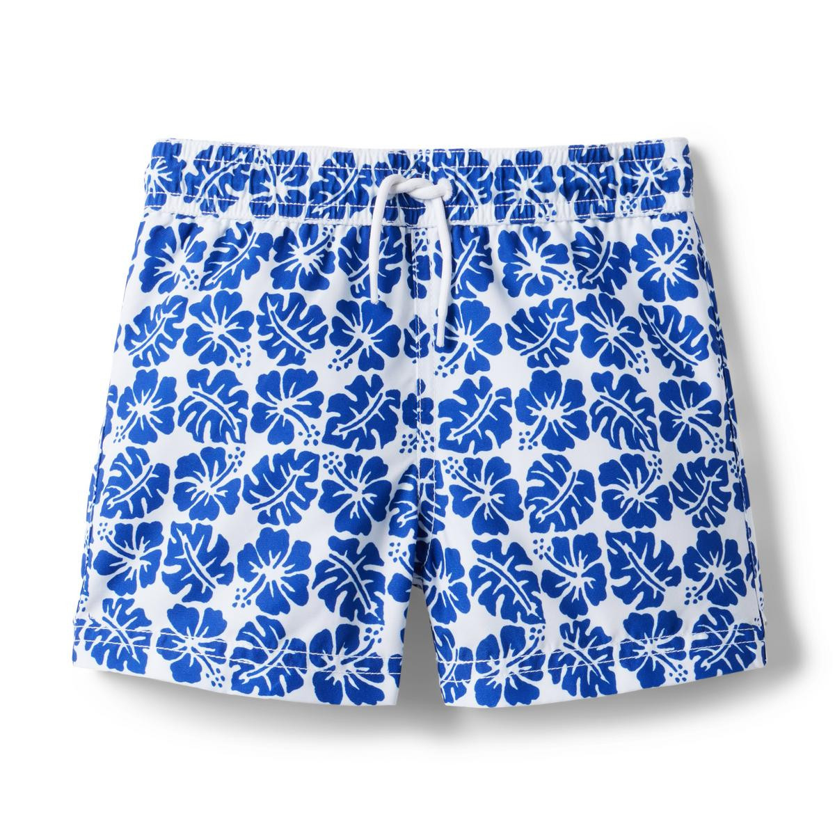 Recycled Hibiscus Leaf Swim Trunk | Janie and Jack