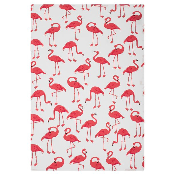 MU Kitchen Designer Print Kitchen Towel, Flock of Flamingos - Walmart.com | Walmart (US)