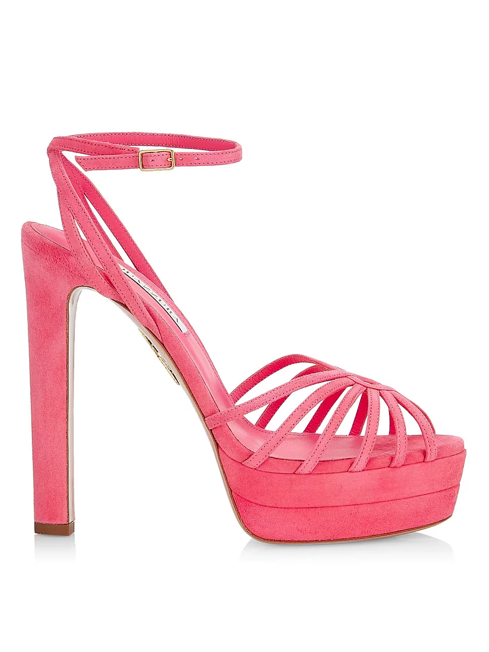 Flow Plateau 130MM Suede Platform Sandals | Saks Fifth Avenue