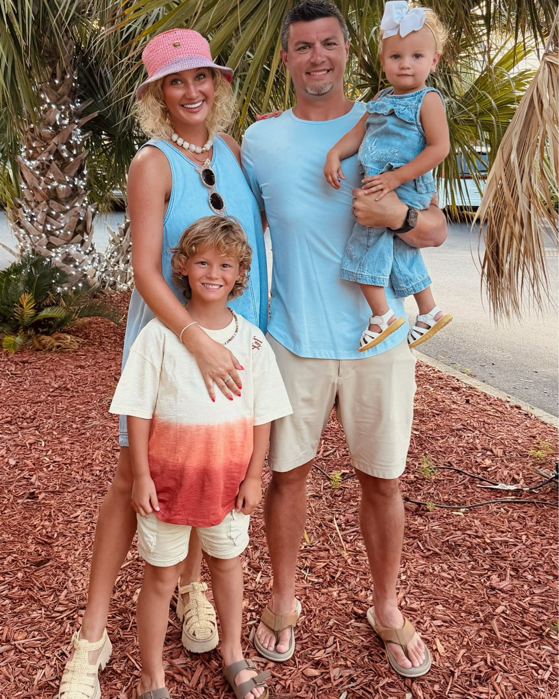 Denim and coral family outfits!

#LTKgrwm #LTKmomlife #LTKTravel