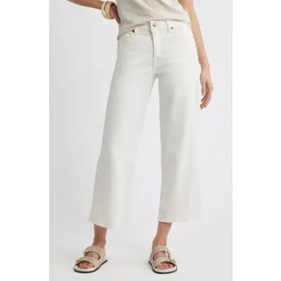 Nordstrom High Waist Wide Leg Jeans in Virginia Wash at Nordstrom, Size 24 | Nordstrom