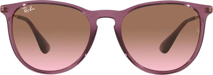 Erika 54mm Gradient Round Sunglasses | Nordstrom