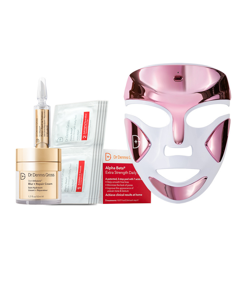 Dr. Dennis Gross Skincare | Plump, Glow & Boost Collagen Led Kit ($568 Value) | Dr Dennis Gross