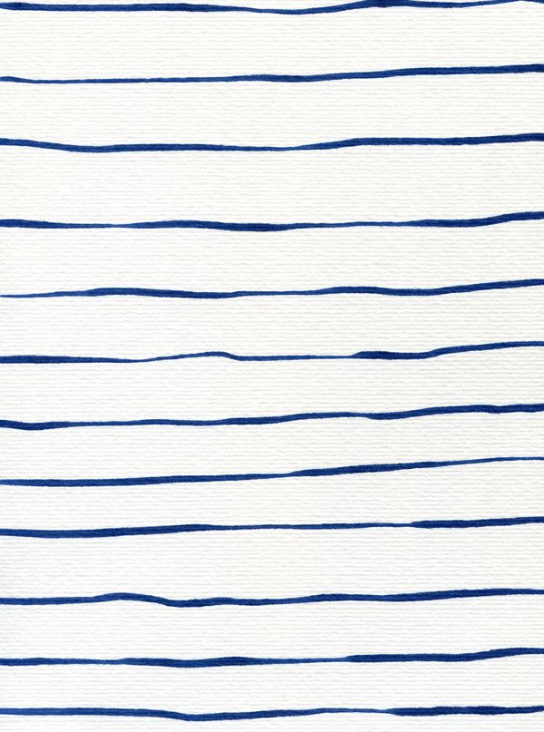 Blue Stripes | Artfully Walls